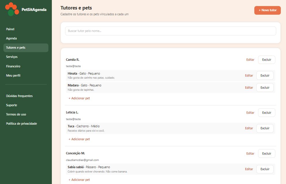 Tutores e pets
